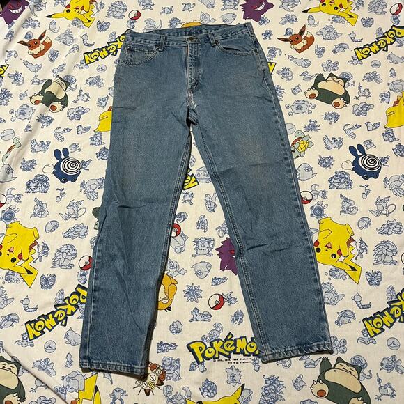 Vintage 90s Carhartt Relaxed Fit Jeans 35x32 - Picture 1 of 5